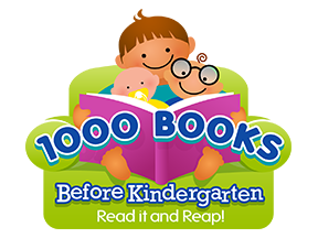1000 books before kindergarten logo